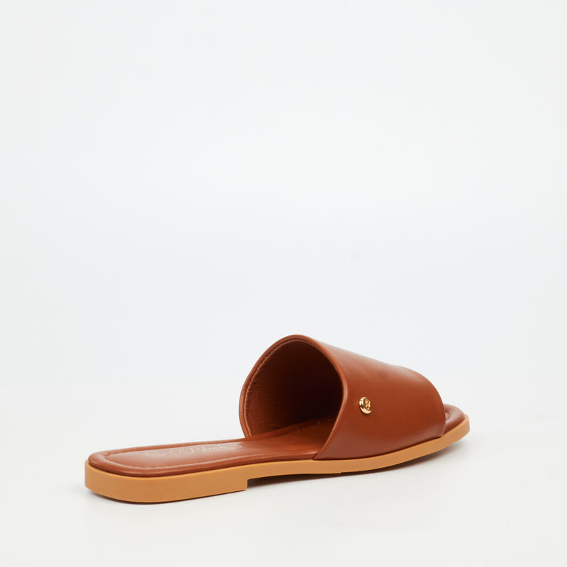 Miss Black Cream 1 Sandal - Tan