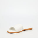 MIss Black Cream 1 Sandal - White