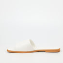 MIss Black Cream 1 Sandal - White