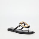 Miss Black Cream 3 Sandal - Black