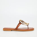 Miss Black Cream 3 Sandal - Tan