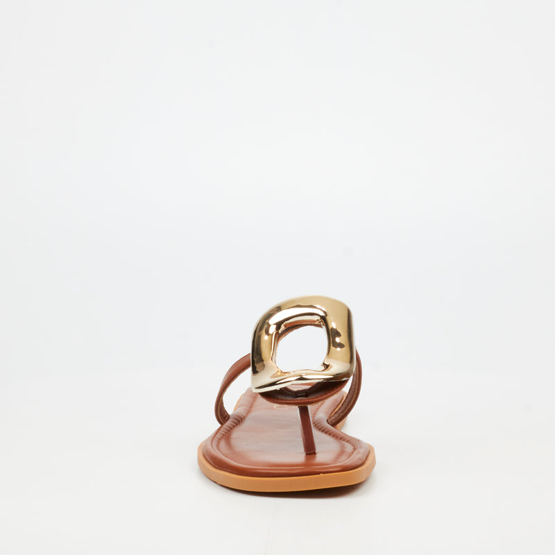 Miss Black Cream 3 Sandal - Tan
