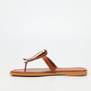 Miss Black Cream 3 Sandal - Tan
