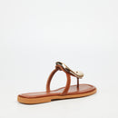 Miss Black Cream 3 Sandal - Tan