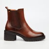 Miss Black Creek 1 Ankle Boots Faux Leather - Tan footwear Miss Black