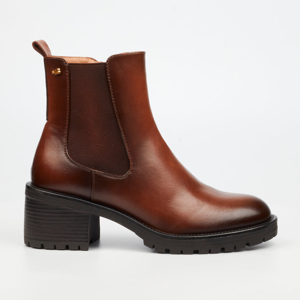 Miss Black Creek 1 Ankle Boots Faux Leather - Tan footwear Miss Black