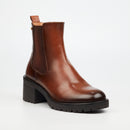 Miss Black Creek 1 Ankle Boots Faux Leather – Tan