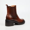 Miss Black Creek 1 Ankle Boots Faux Leather - Tan footwear Miss Black