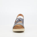 Butterfly Feet Crest 1 Wedge - Grey footwear Butterfly Feet