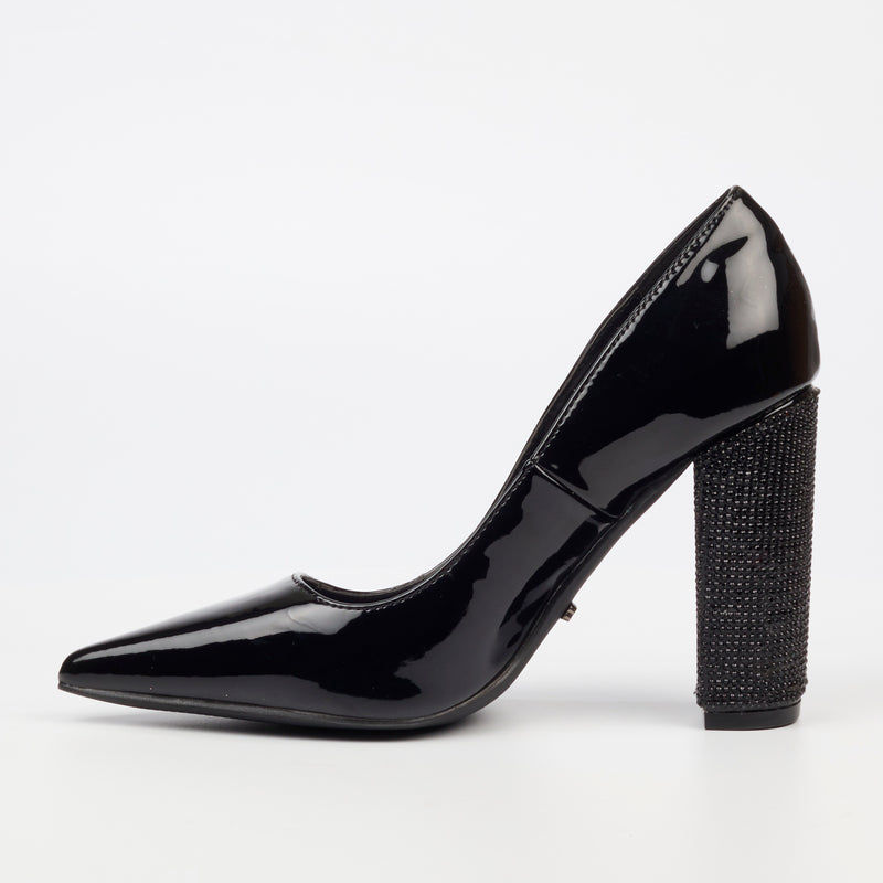 Miss Black Criss 8 Court - Black footwear Miss Black   