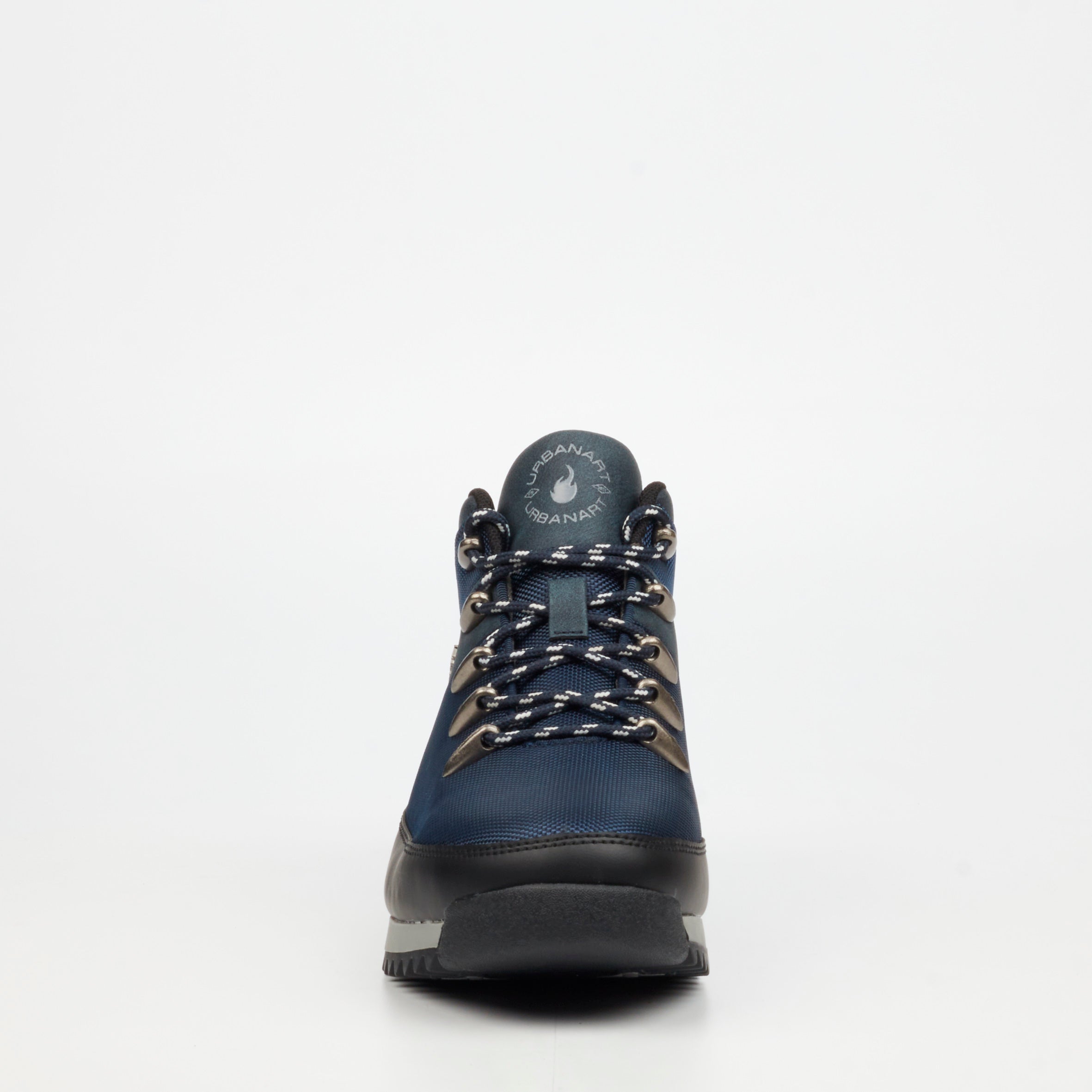Urbanart Crocco 32 Nylon / Faux Nubuck Ankle Boots - Navy footwear Urbanart
