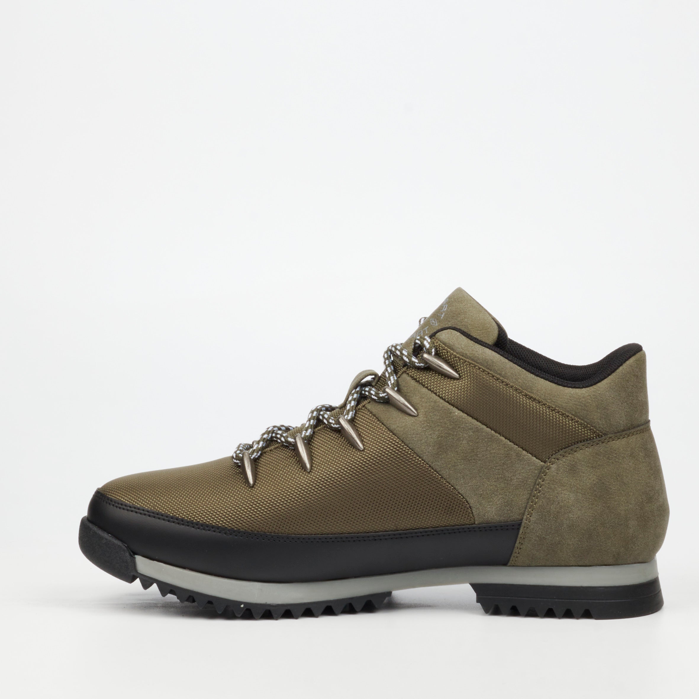 Urbanart Crocco 32 Nylon / Faux Nubuck Ankle Boots - Olive footwear Urbanart