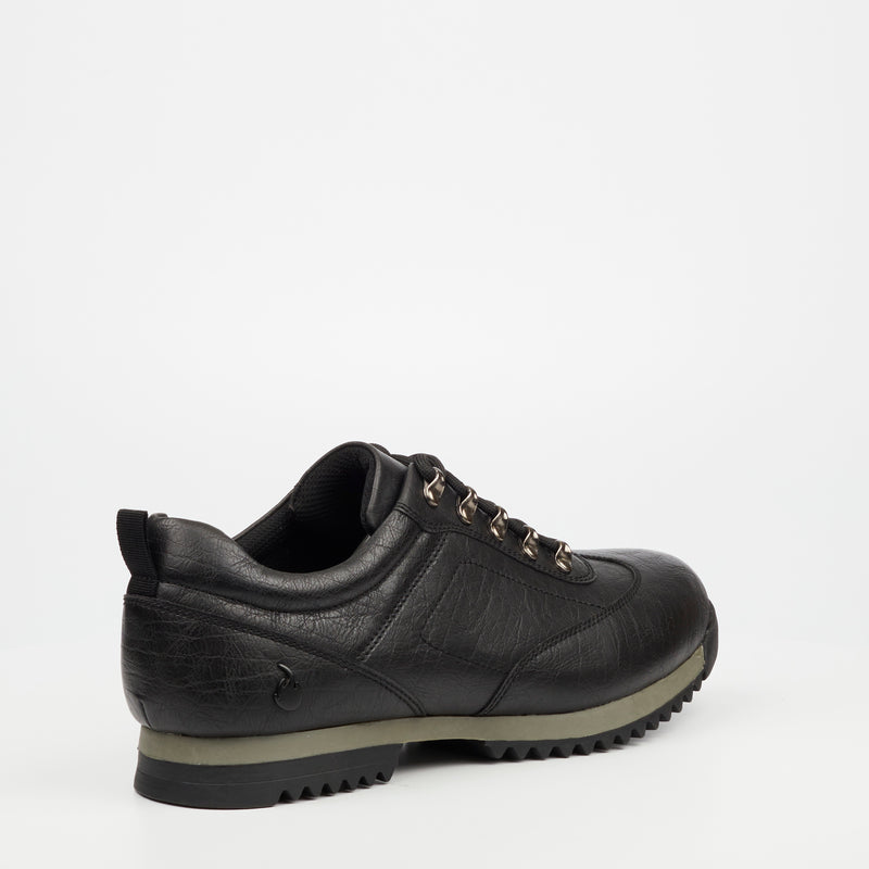 Urbanart Crocco 7 Faux Wax Sneaker - Black footwear Urbanart 1   