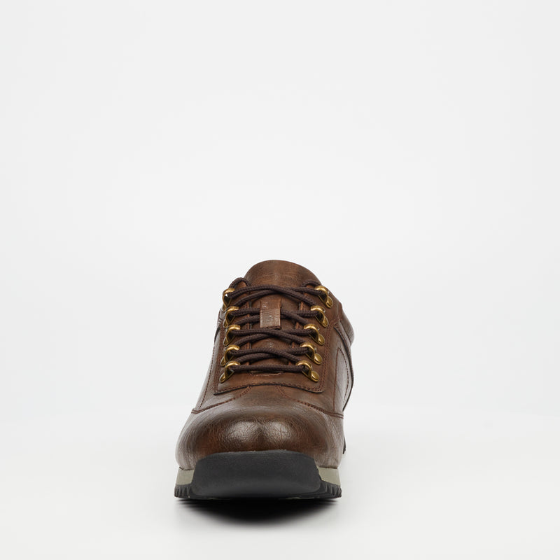 Urbanart Crocco 7 Faux Wax Sneaker - Chocolate footwear Urbanart   