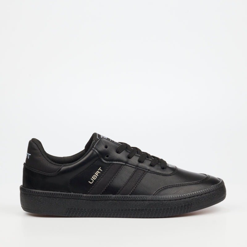 Urbanart Cypriano 1 Faux Nubuck Sneaker - Black footwear UBRT   