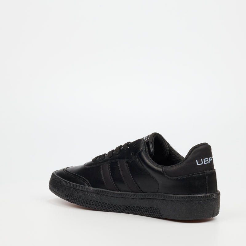 Urbanart Cypriano 1 Faux Nubuck Sneaker - Black footwear UBRT   