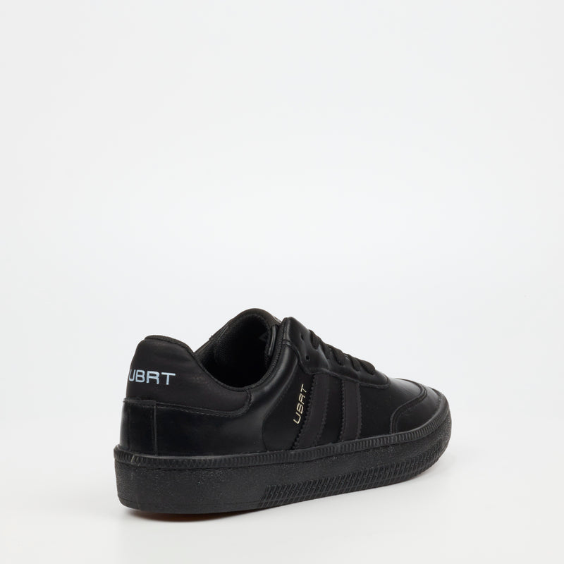 Urbanart Cypriano 1 Faux Nubuck Sneaker - Black footwear UBRT   