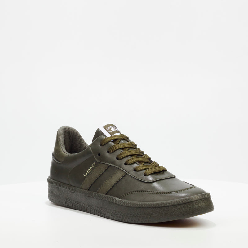 Urbanart Cypriano 1 Faux Nubuck Sneaker - Olive footwear UBRT   