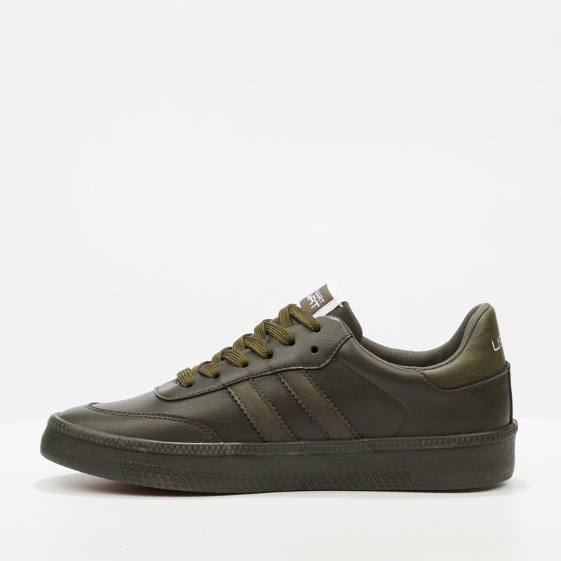 Urbanart Cypriano 1 Faux Nubuck Sneaker - Olive footwear UBRT   