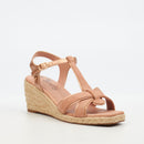 Butterfly Feet Dani 1 Wedge - Pink footwear Butterfly Feet   