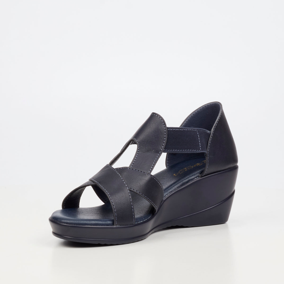 Butterfly Classics Danica 2 Low Wedge - Navy