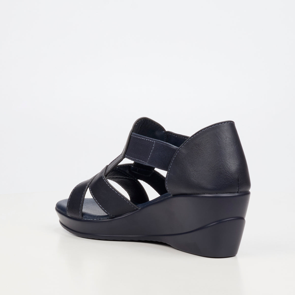 Butterfly Classics Danica 2 Low Wedge - Navy