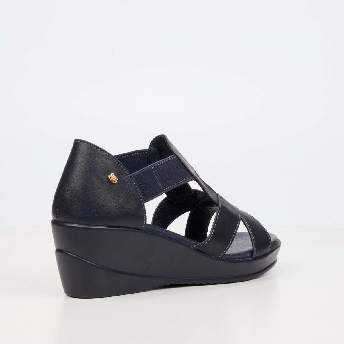 Butterfly Classics Danica 2 Low Wedge - Navy