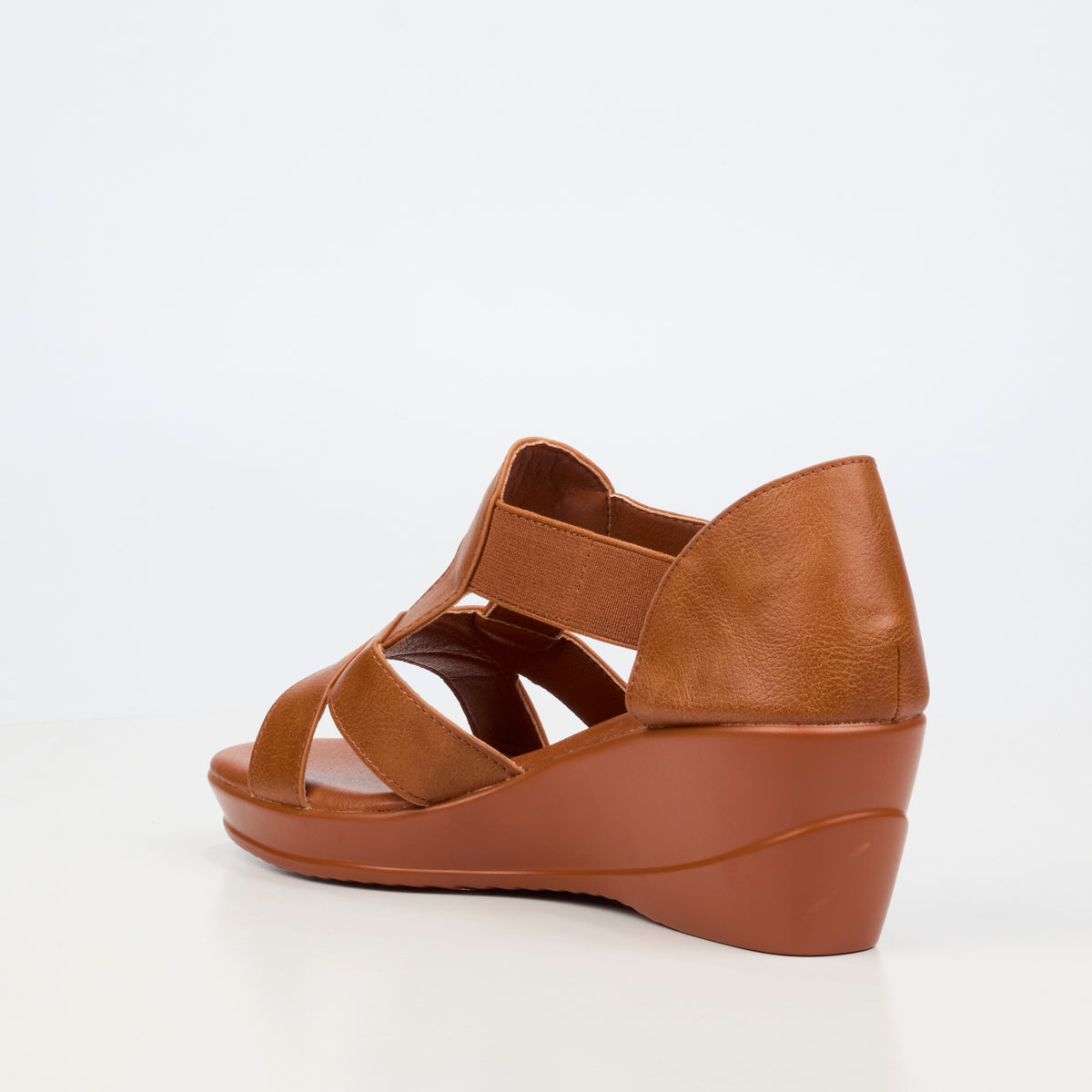 Butterfly Classics Danica 2 Low Wedge - Tan