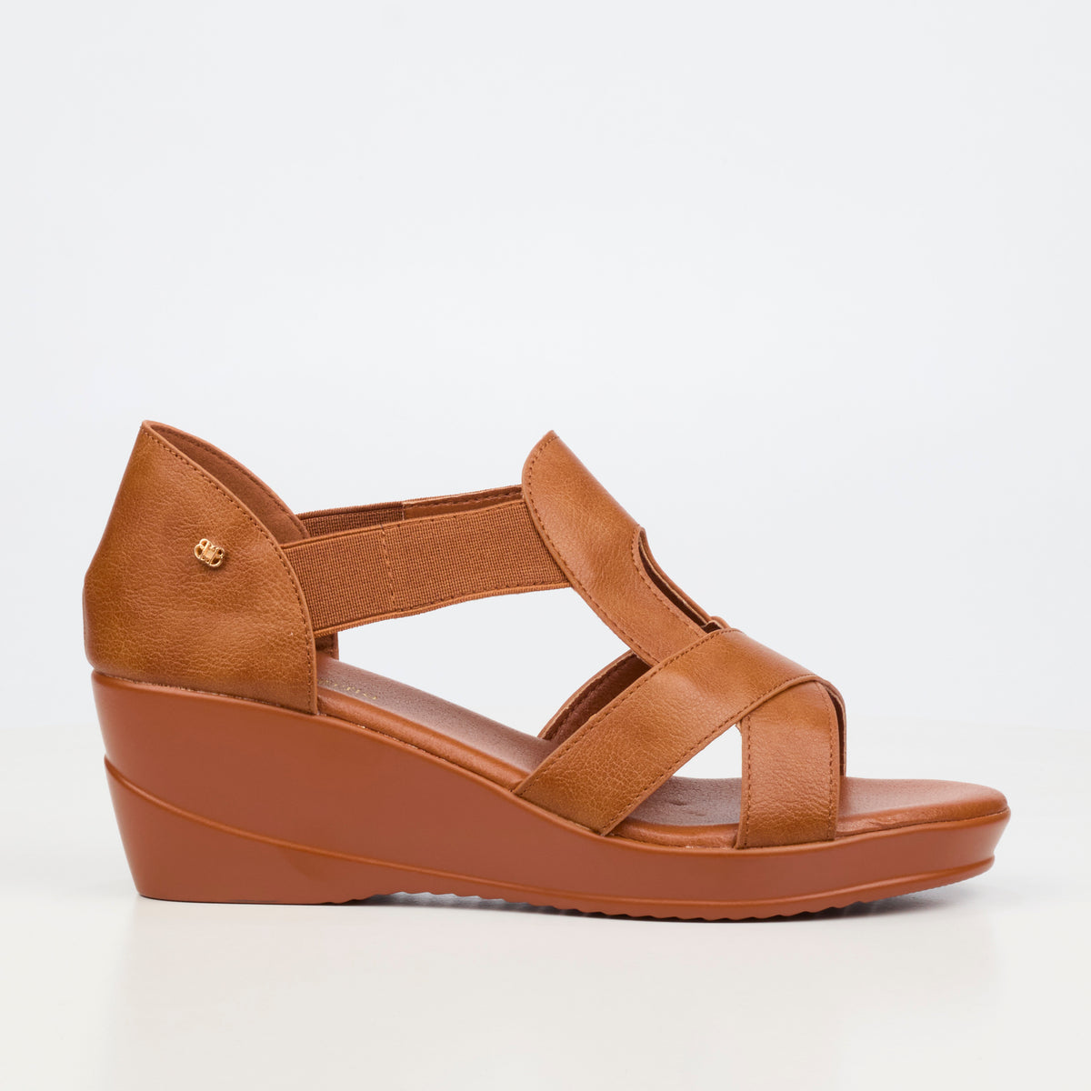 Butterfly Classics Danica 2 Low Wedge - Tan