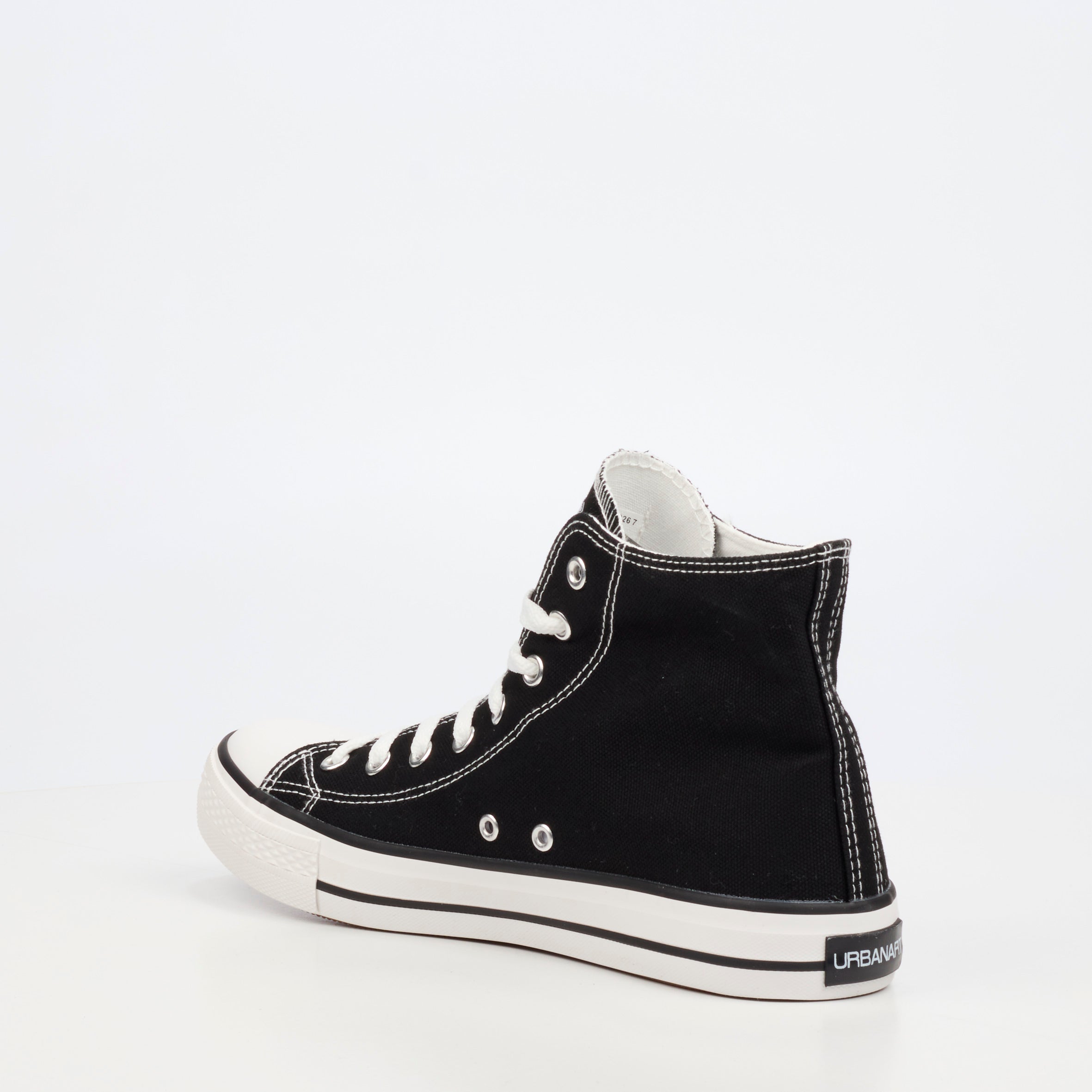 Urbanart Dare 5 Canvas Sneaker - Black (ladies) footwear UBRT