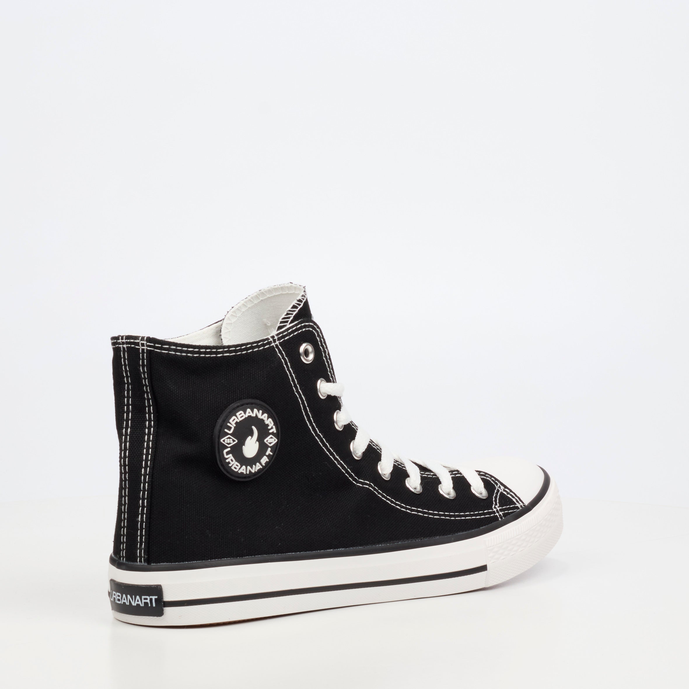 Urbanart Dare 5 Canvas Sneaker - Black footwear UBRT
