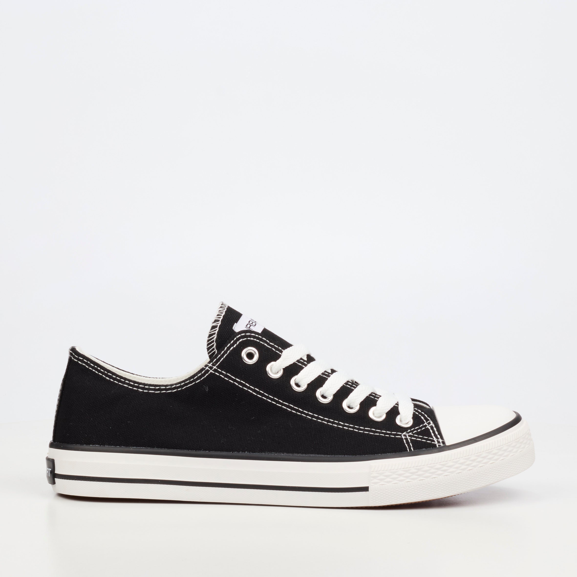 Urbanart Dare 6 Canvas Sneaker - Black(ladies) footwear UBRT