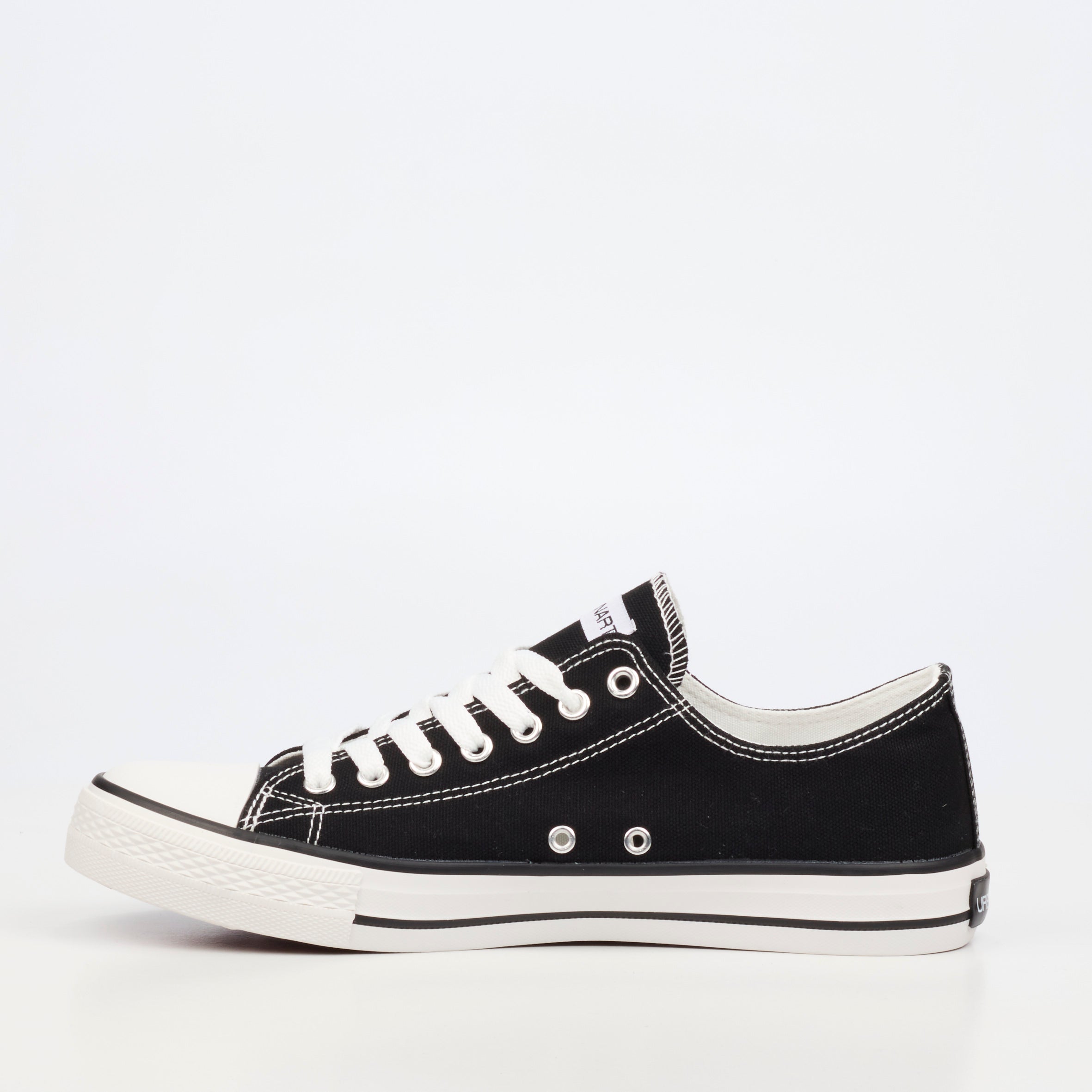 Urbanart Dare 6 Canvas Sneaker - Black(ladies) footwear UBRT