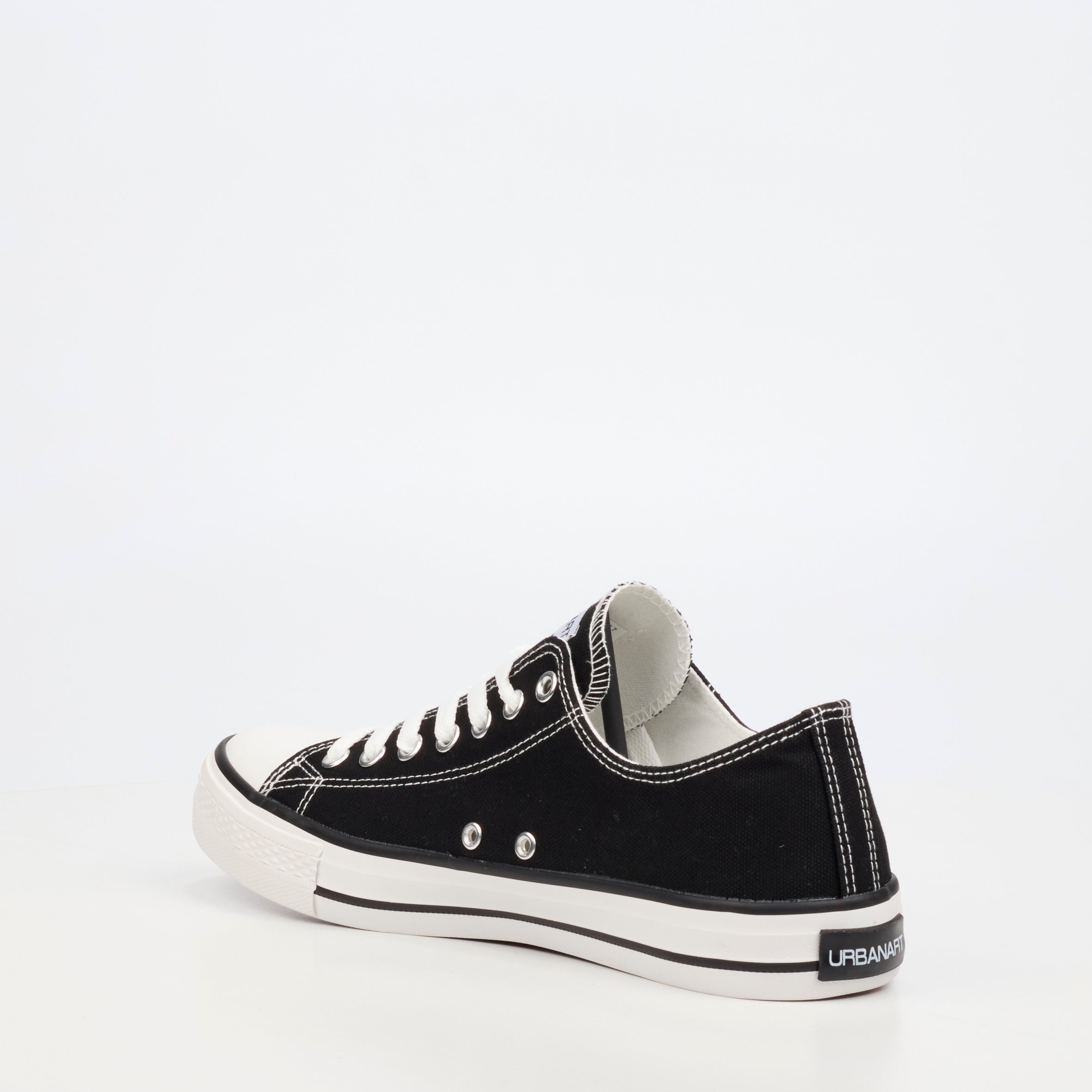 Urbanart Dare 6 Canvas Sneaker - Black(ladies) footwear UBRT