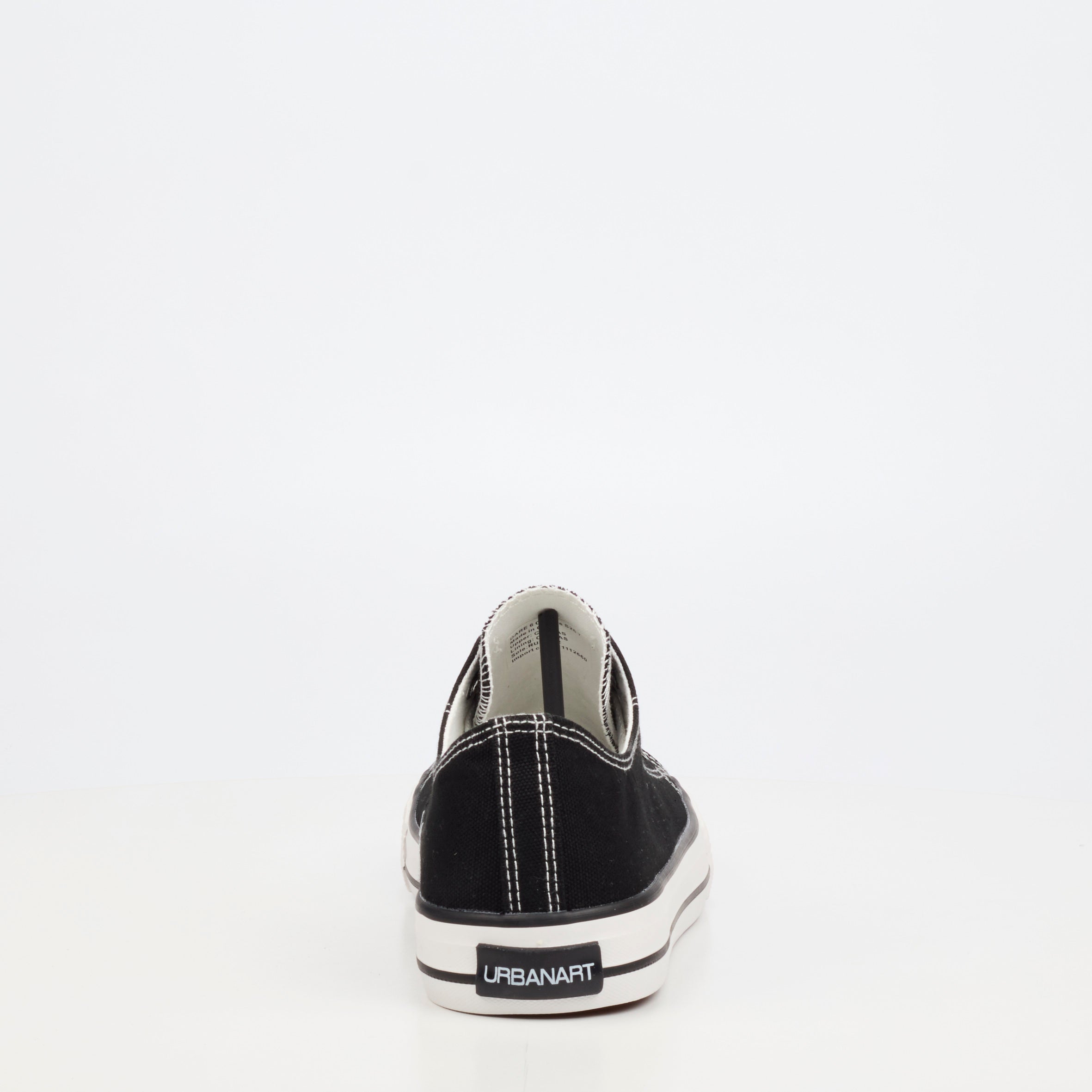 Urbanart Dare 6 Canvas Sneaker - Black(ladies) footwear UBRT