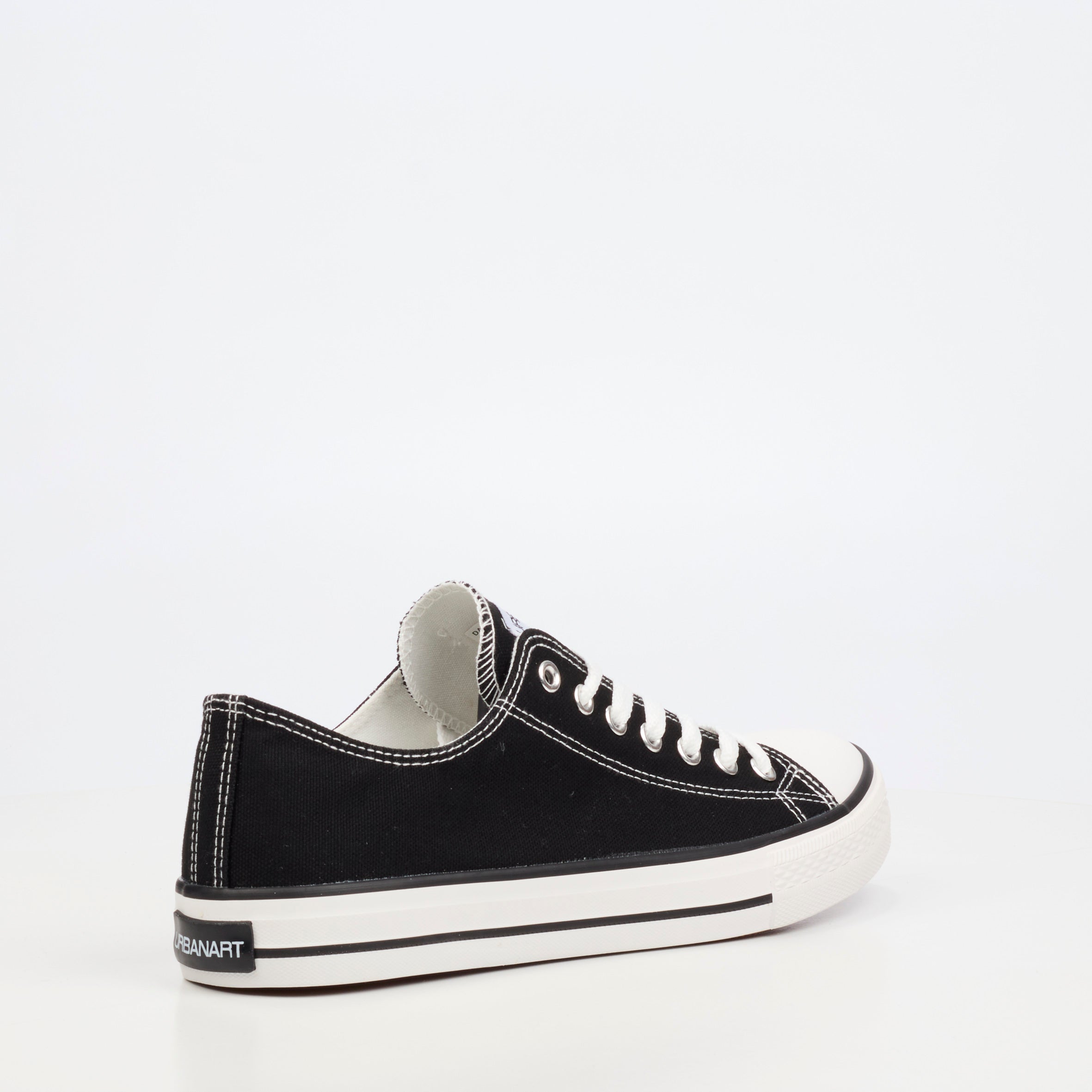 Urbanart Dare 6 Canvas Sneaker - Black(ladies) footwear UBRT