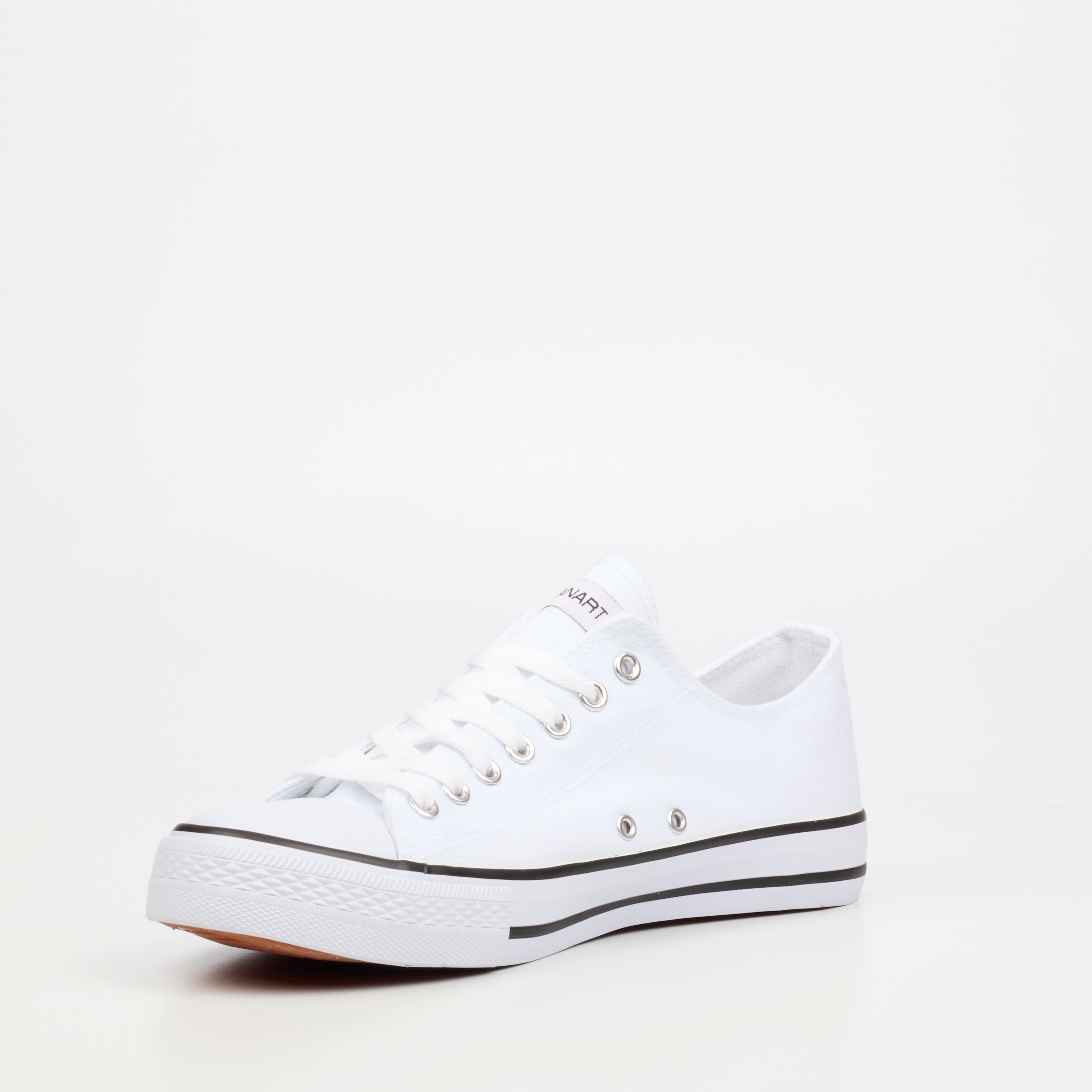 Urbanart Dare 6 Canvas Sneaker - White(ladies) footwear UBRT