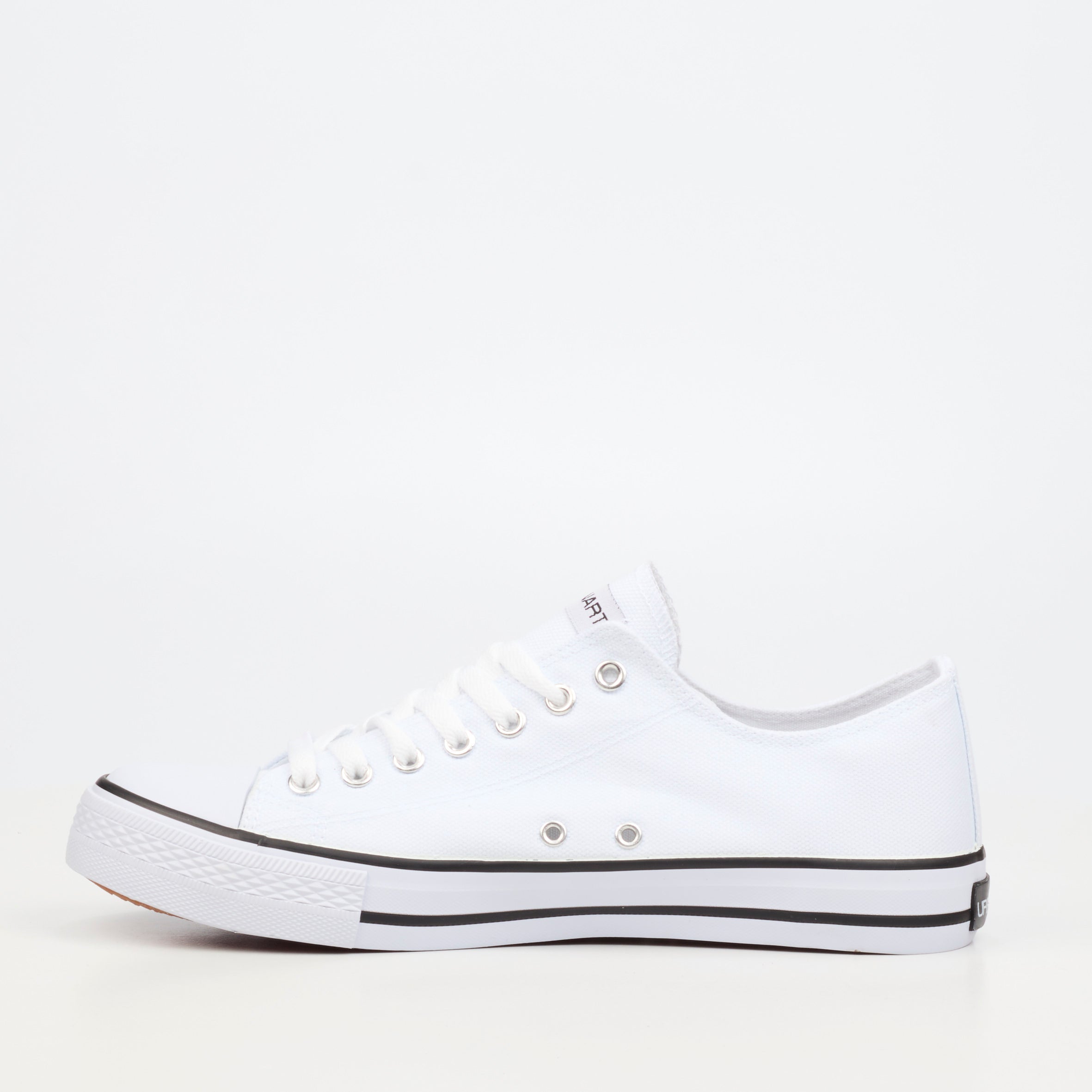 Urbanart Dare 6 Canvas Sneaker - White(ladies) footwear UBRT