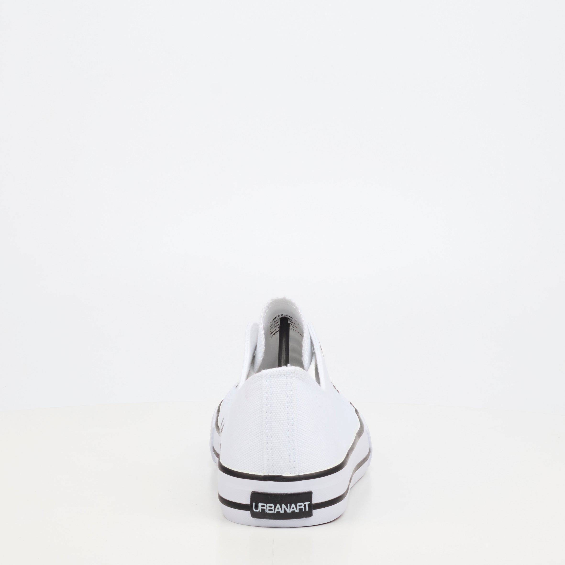 Urbanart Dare 6 Canvas Sneaker - White(ladies) footwear UBRT