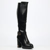 Miss Black Darling 11 High Boot - Black footwear Miss Black