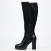 Miss Black Darling 11 High Boot - Black footwear Miss Black