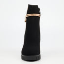 Miss Black Darling 1 Ankle Boot - Black footwear Miss Black