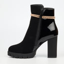 Miss Black Darling 1 Ankle Boot - Black footwear Miss Black