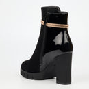 Miss Black Darling 1 Ankle Boot - Black footwear Miss Black