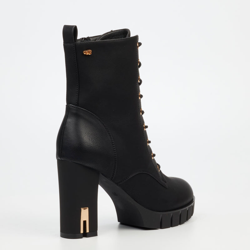 Miss Black Darling 2 Ankle Boot - Black footwear Miss Black