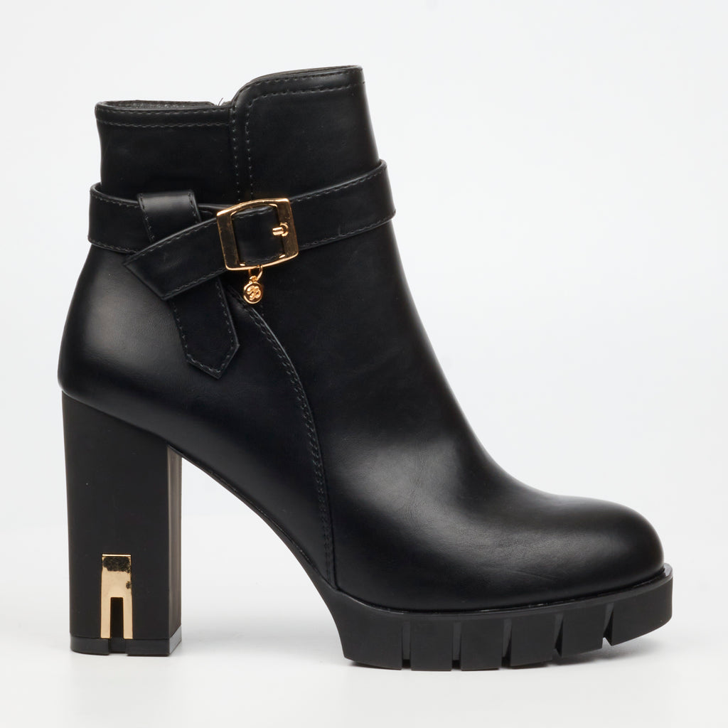 Miss Black Darling 3 Ankle Boot - Black footwear Miss Black
