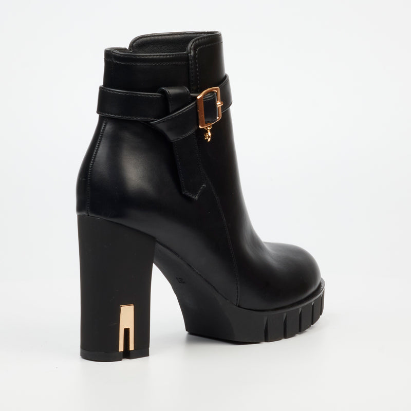 Miss Black Darling 3 Ankle Boot - Black footwear Miss Black