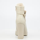 Miss Black Darling 3 Ankle Boot - Bone footwear Miss Black