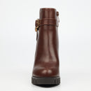 Miss Black Darling 3 Ankle Boot - Chocolate footwear Miss Black