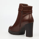 Miss Black Darling 3 Ankle Boot - Chocolate footwear Miss Black